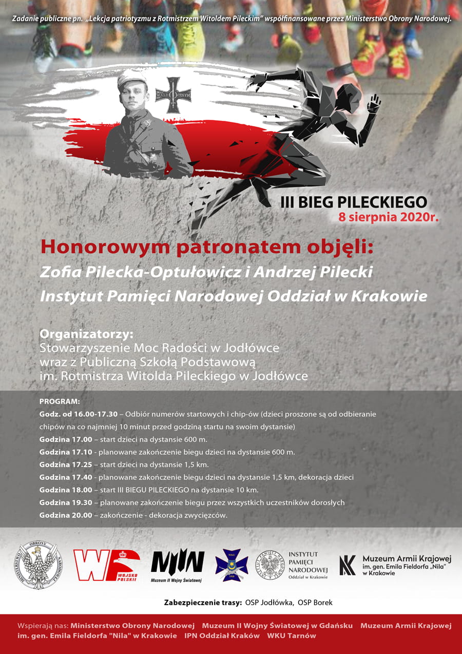 Pilecki III BIEG 2020 Plakat-1